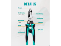 PROSKIT Alicate Multifunções 5 Em 1 PROSKIT Alicate Multifunções 5 Em 1